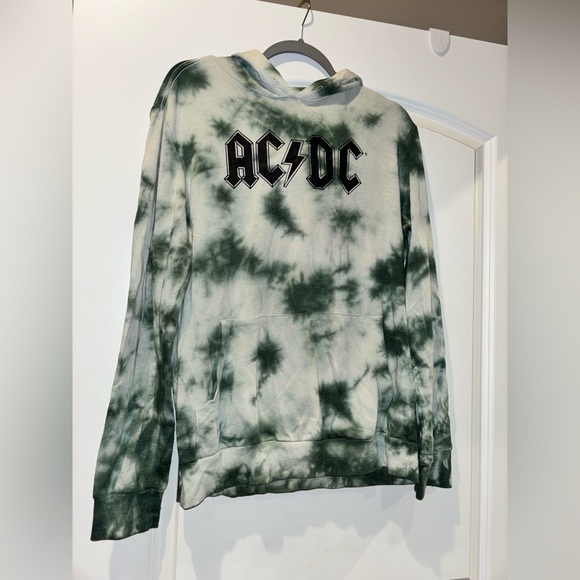 AC/DC Tops - AC/DC Tie-Dye Hoodie